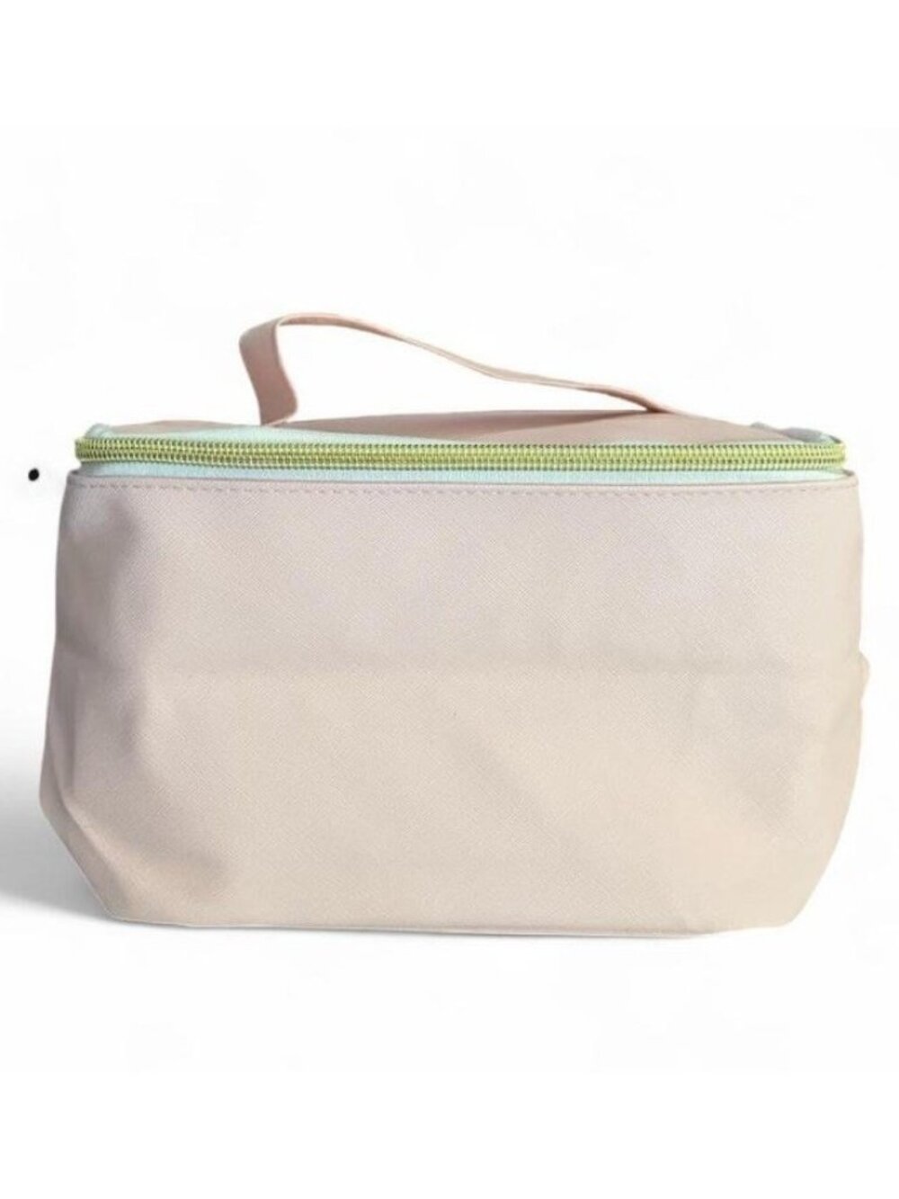 Sassy + Chic Pink Makeup Bag Cosmetic Pouch Zipper Handle 11in x 9in